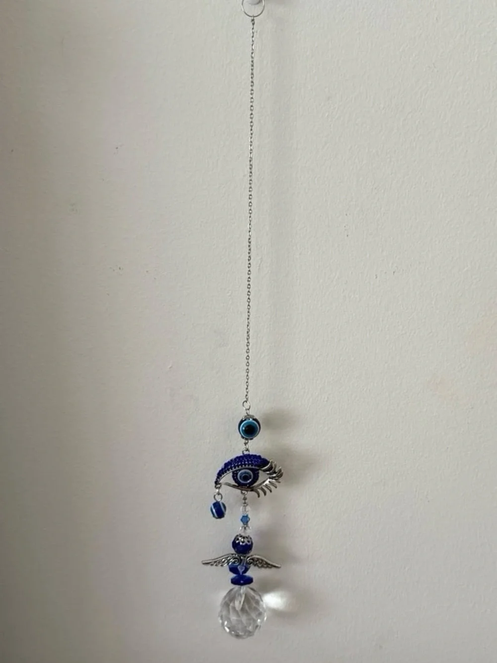 Blue Evil Eye Hanging Wall Decor - Unbranded